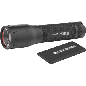 Led Lenser P7R Taschenlampe + Powerbank