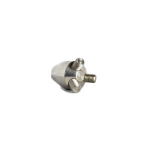 Edelstahl Bankstick Adapter 3 Bein