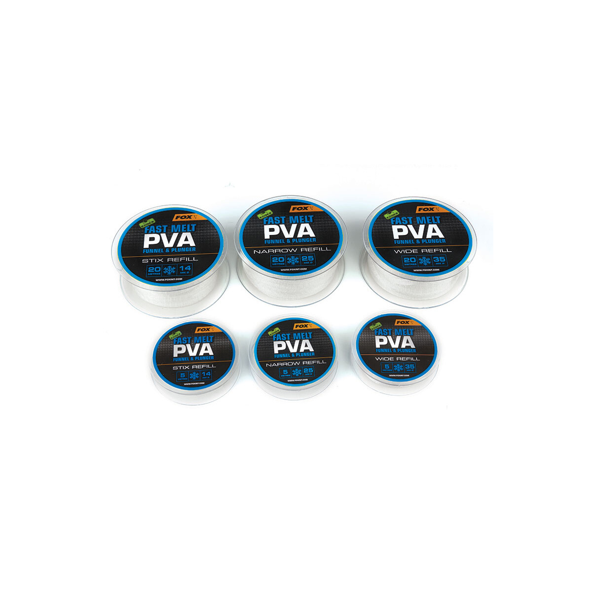 Fox Edges PVA Mesh Refill Fast Melt - 5 box