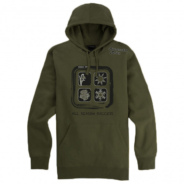 Successful Baits Hoody "All Season Success" Khaki M