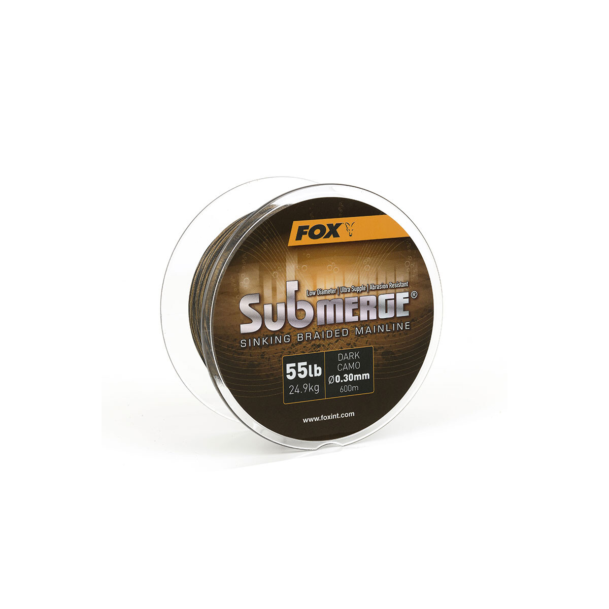 Fox Submerge Sinking Braided Mainline 300m 55lb