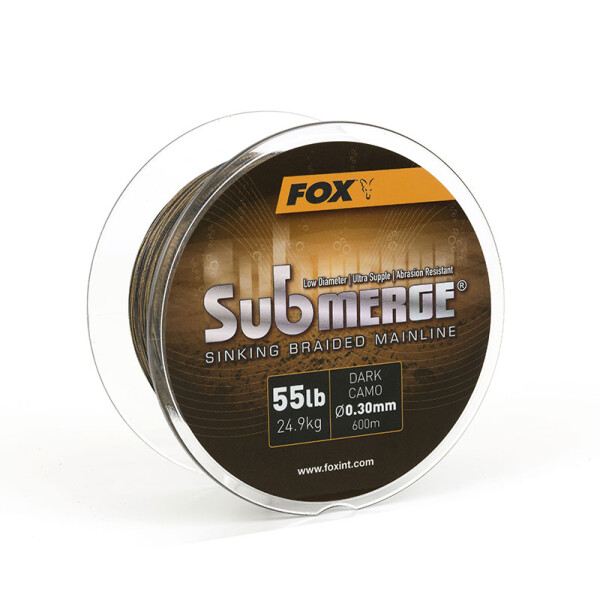 Fox Submerge Sinking Braided Mainline 300m 55lb