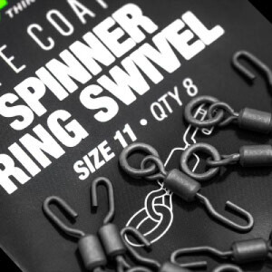 Korda PTFE Coated Spinner Ring Swivel - Size 11