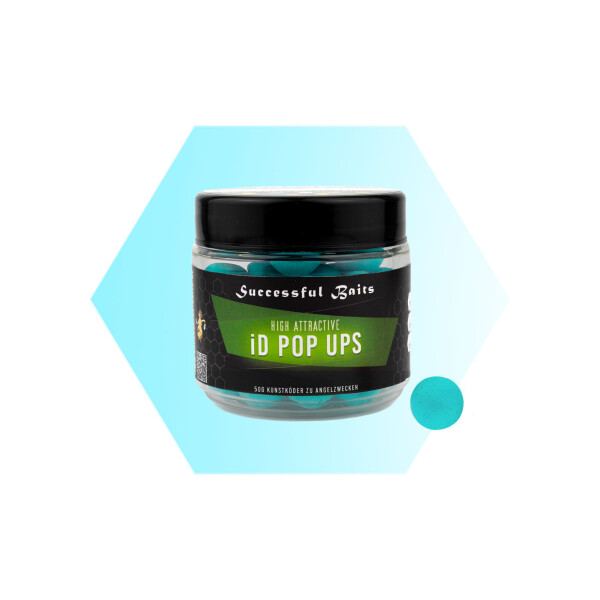 iD Pop Ups Blau 14mm Ananas