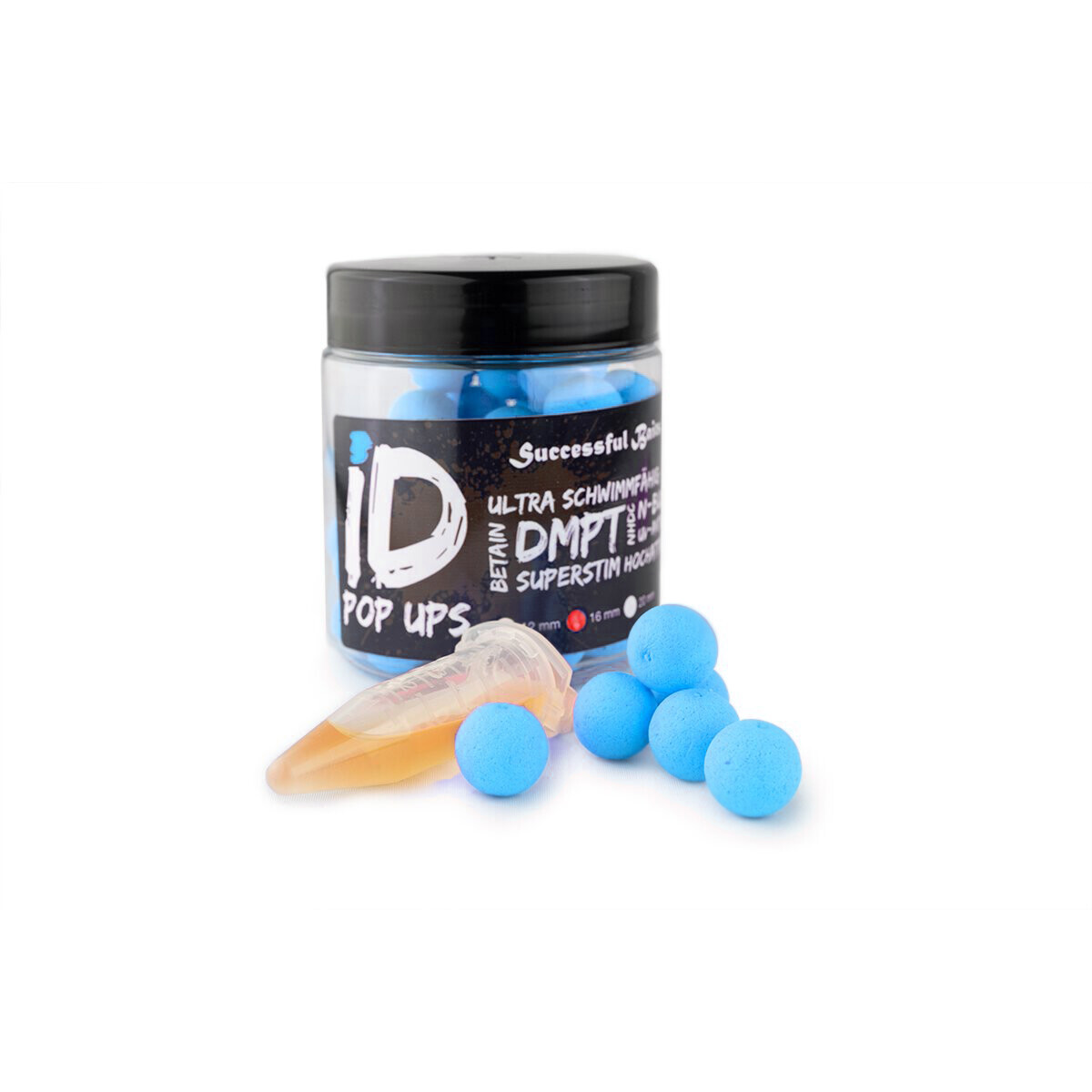 iD Pop Ups Neon Blau 18mm Ferminello