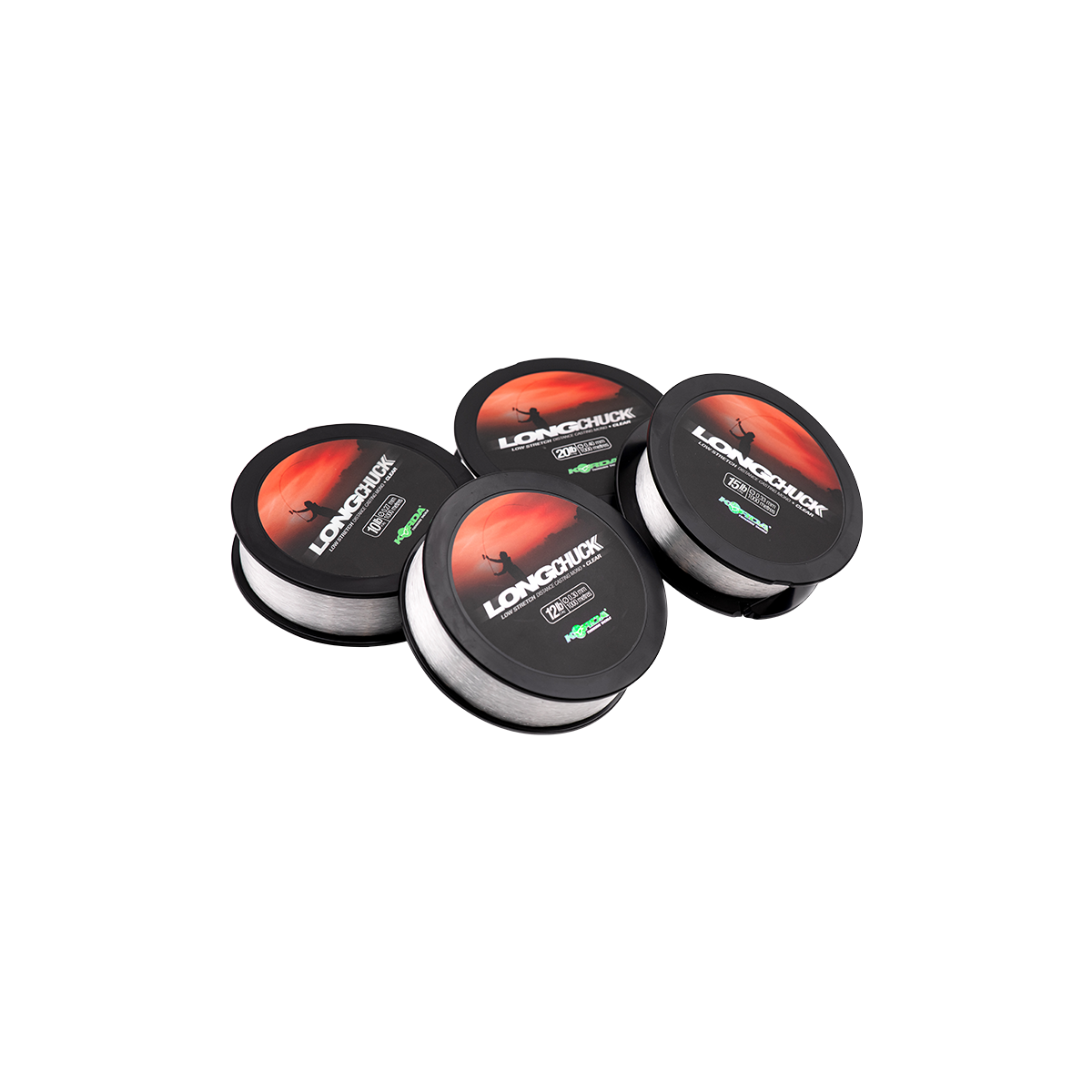 Korda LongChuck Clear 15lb (0,33mm) box