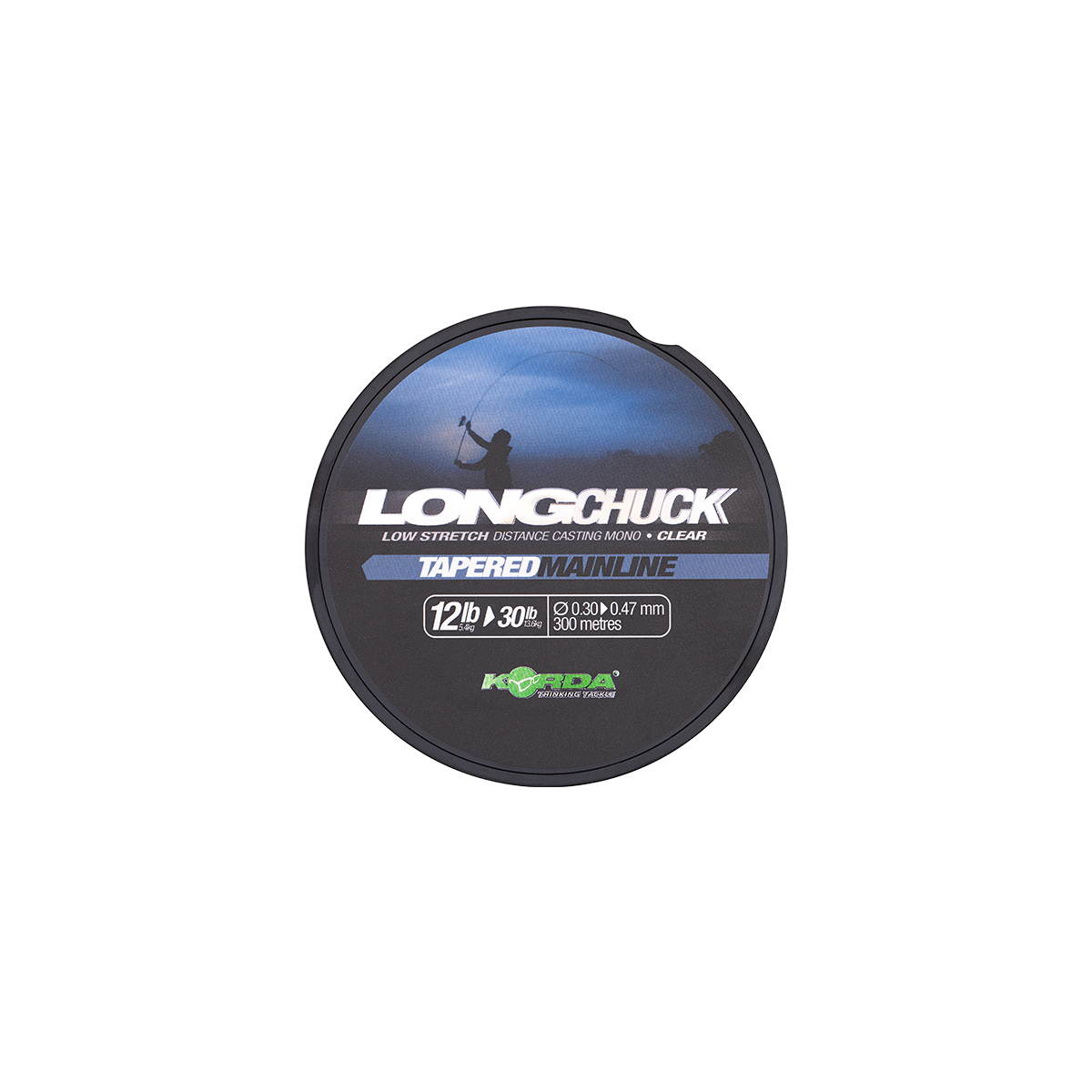 Korda LongChuck Tapered Mainline 0.30-0.47mm (12-30lb)