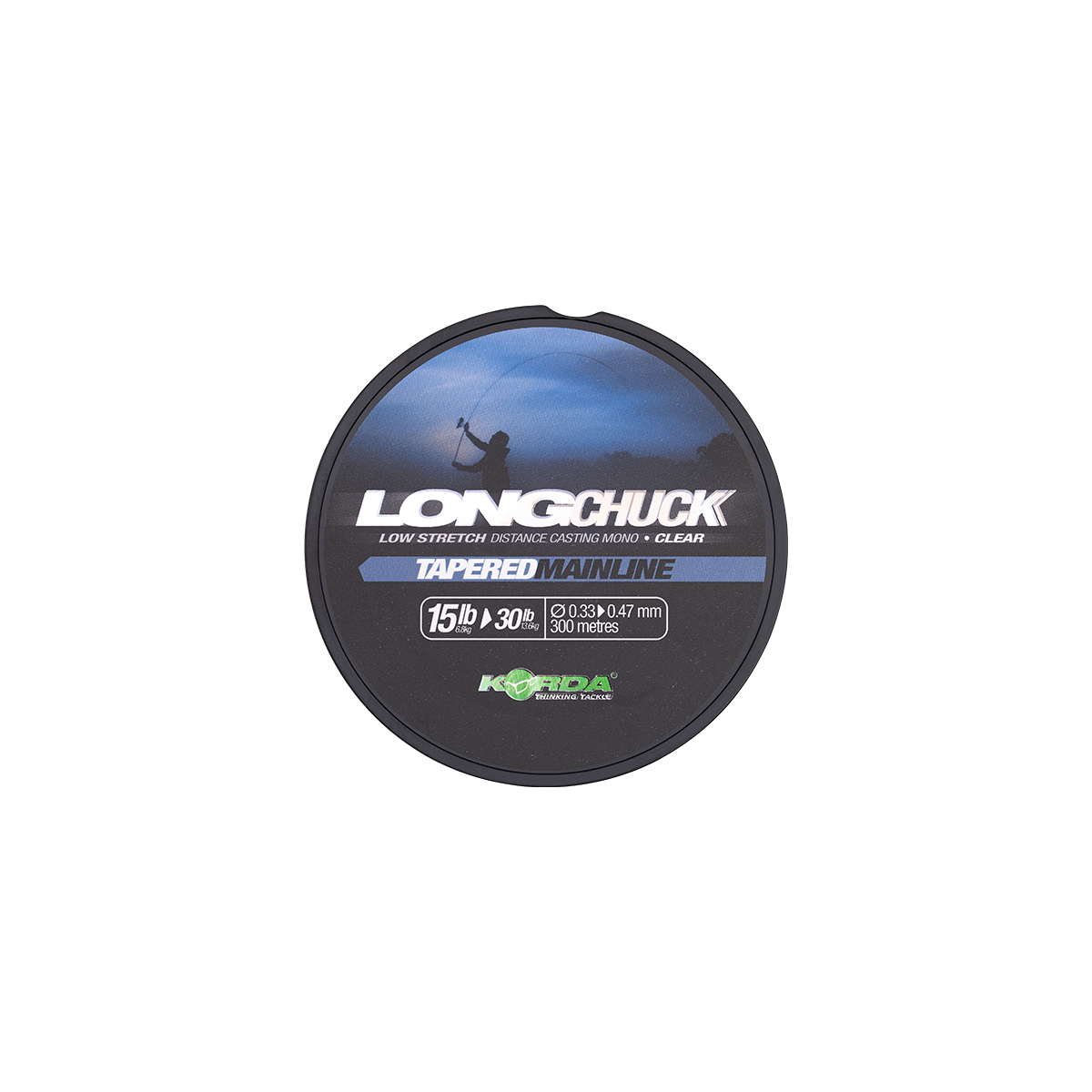 Korda LongChuck Tapered Mainline 0.33-0.47mm (15-30lb)