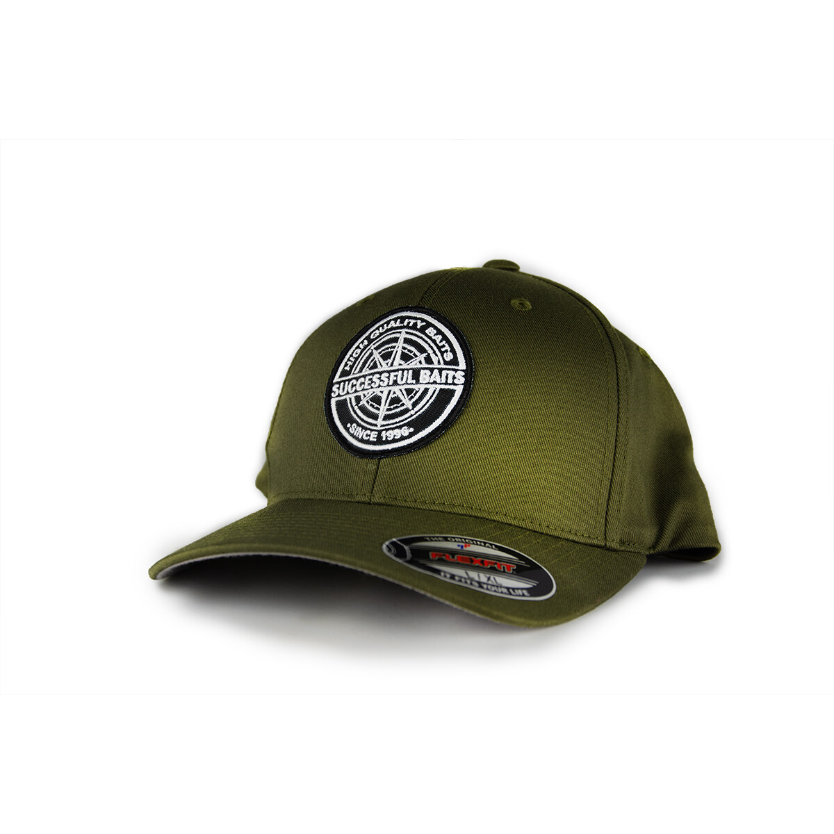 Original Flexfit Cap "Successful Baits" Olive S/M