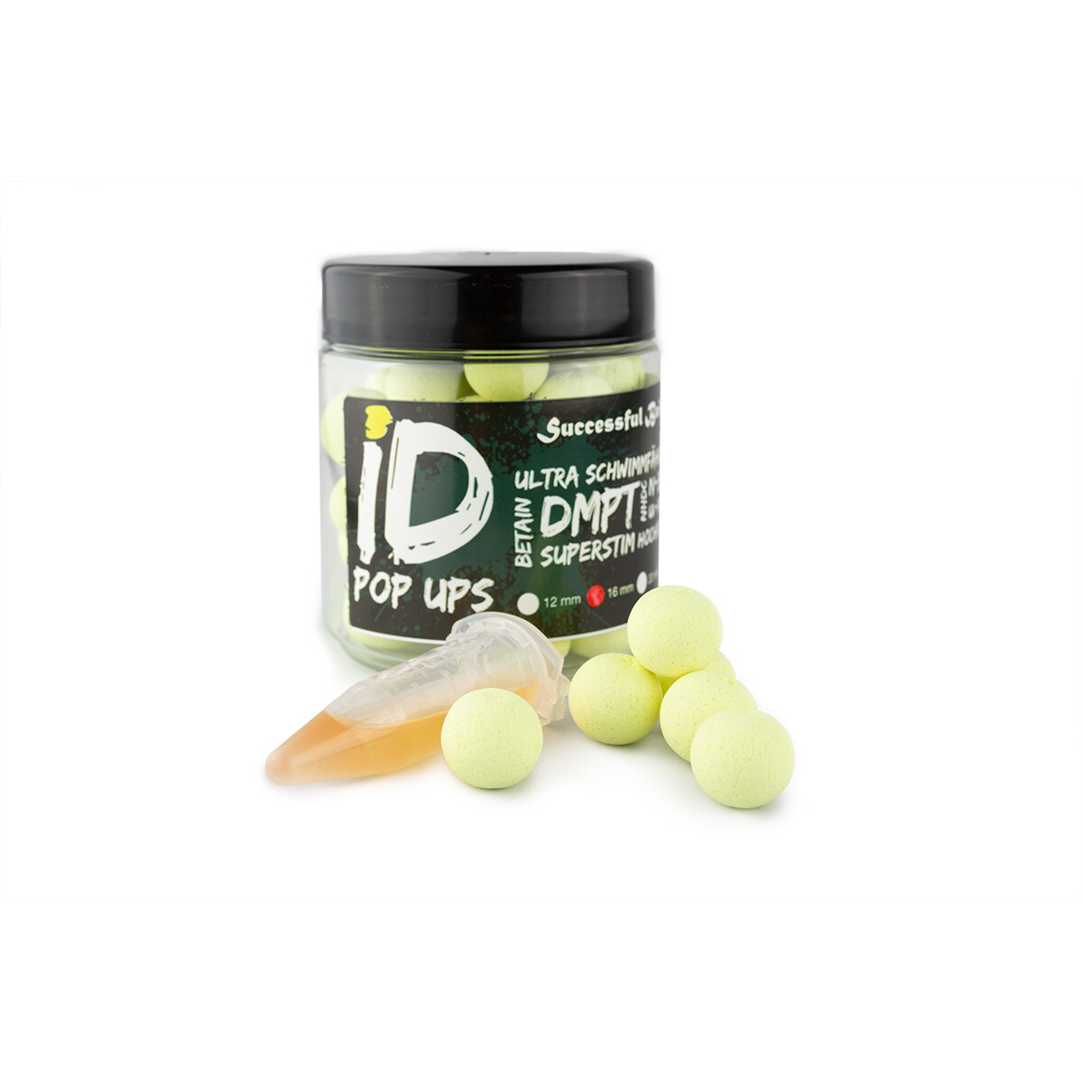 iD Pop Ups Washed Out Gelb 18mm PFX66