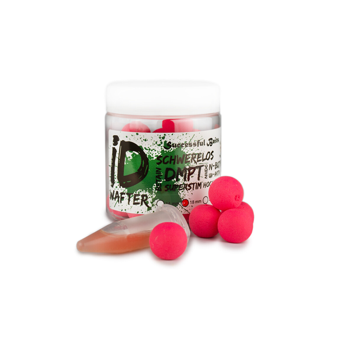 iD Wafter Neon Pink 18mm Ananas