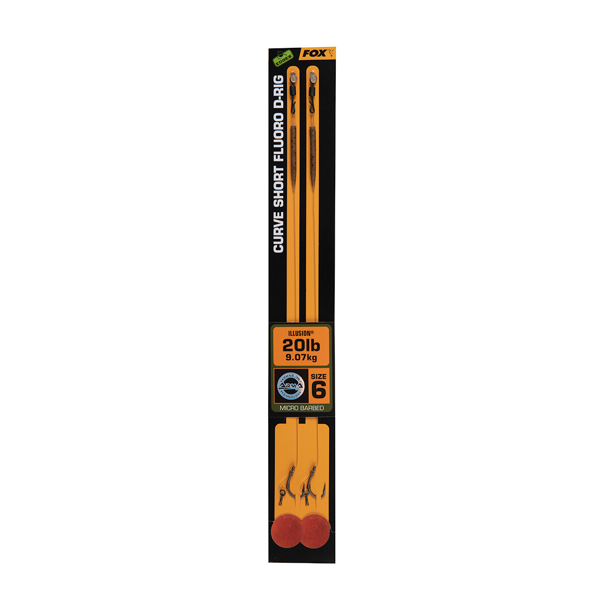 Fox Curve Short Fluoro D-Rigs 6 / 20lbs