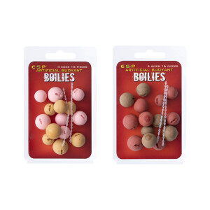 ESP Artificial Buoyant Boilies Pink and Nut Mix