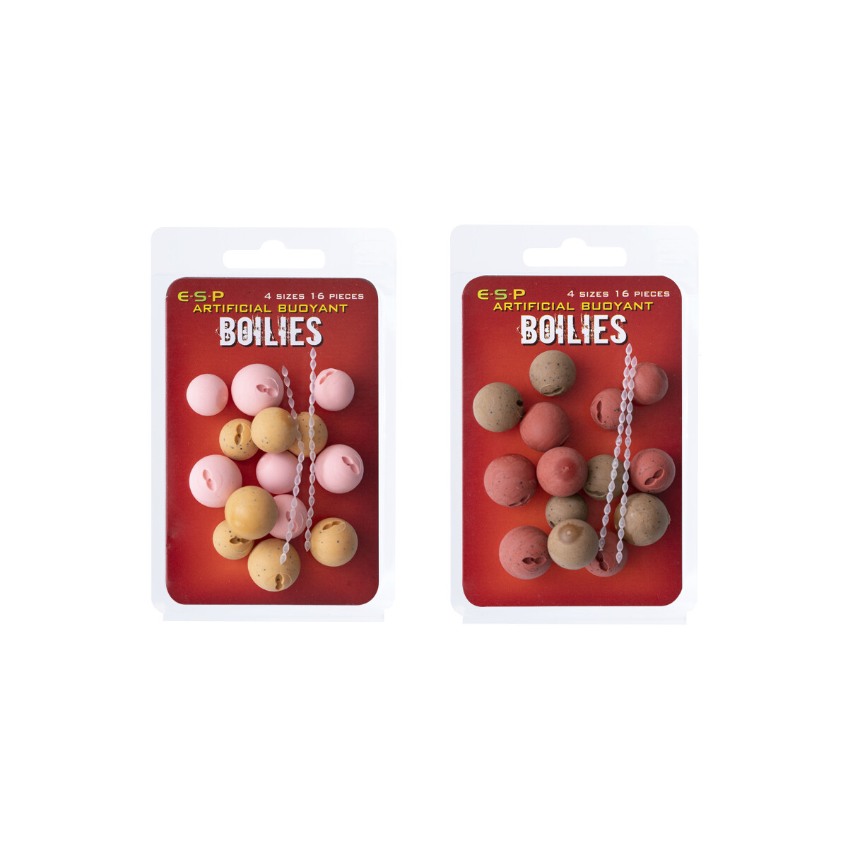 ESP Artificial Buoyant Boilies Brown and Red Fishmeal