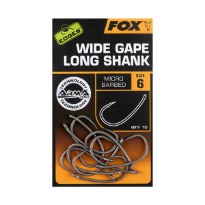 Fox Wide Gape Long Shank 6