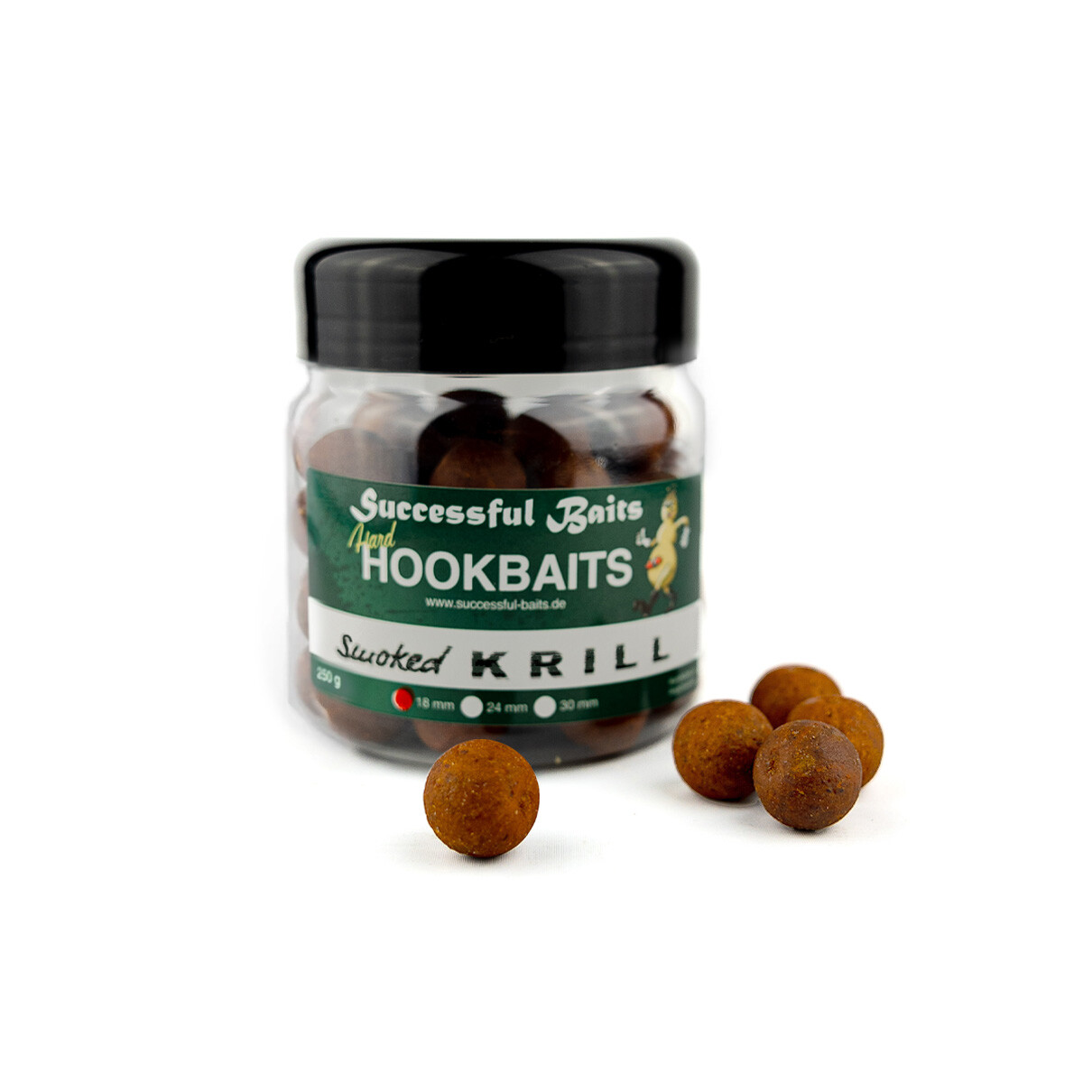 Hard Hookbaits Smoked Krill 24mm