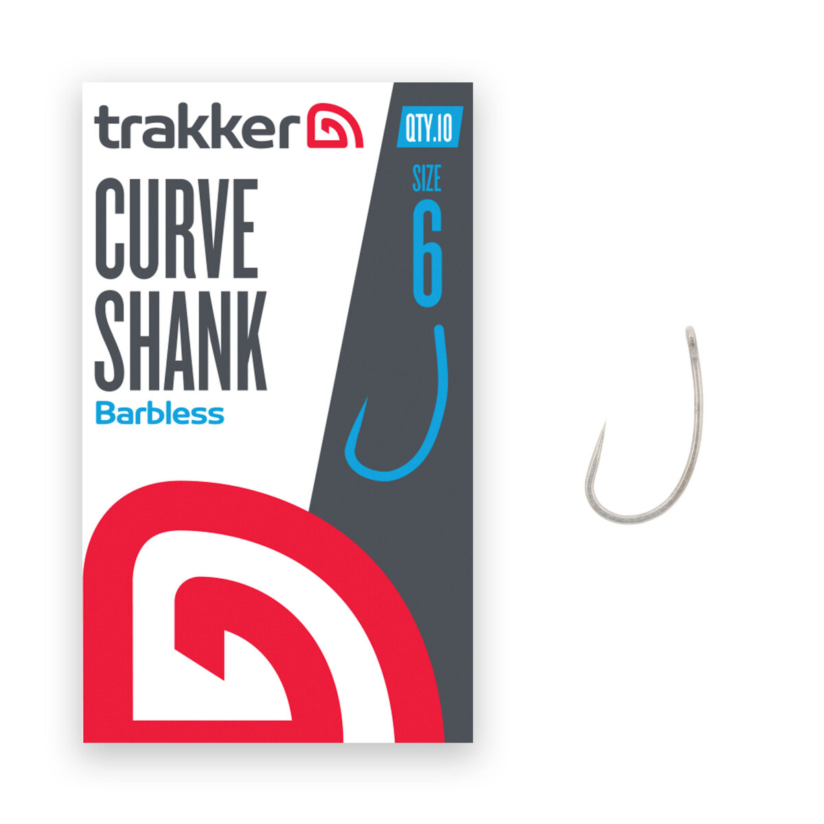 Trakker Curve Shank Barbless Haken 6