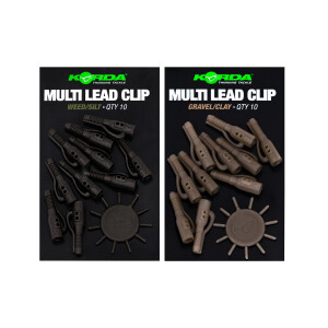 Korda Multi Lead Clip Gravel Clay