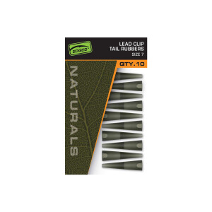 FOX Naturals Lead Clip Tail Rubbers Size 7