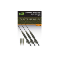 FOX Naturals Submerge Power Grip Lead Clip Leaders 40lb