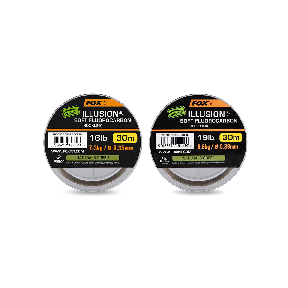 FOX Edges Illusion Soft Fluorocarbon Hooklink 16lb...