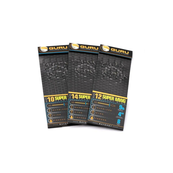 GURU Tackle SMWG Bayonet Rig 4 inch 10 (0,22mm) Größe: 10