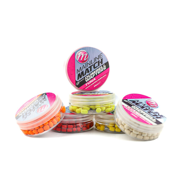 Mainline Match Dumbell Wafters 8mm Pineapple