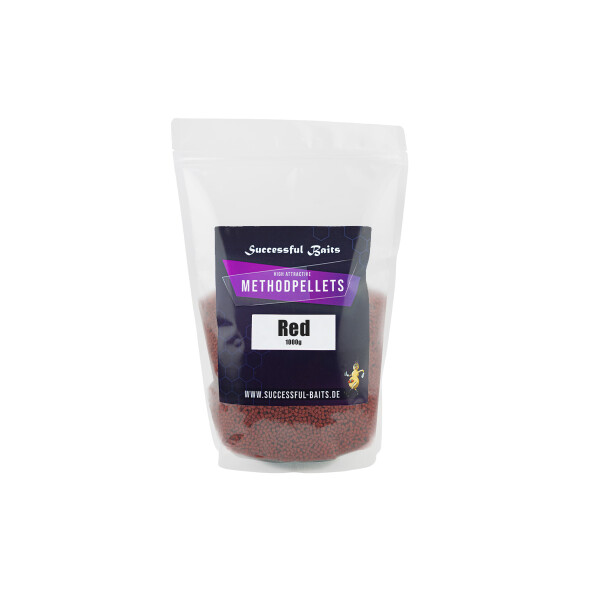 Method Feeder Pellets Red 2mm Durchmesser: 2mm