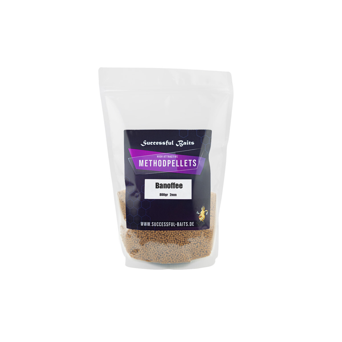 Method Feeder Pellets Banoffee 4,5mm Dur box