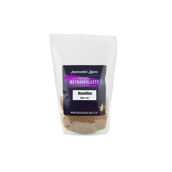 Method Feeder Pellets Banoffee 4,5mm Durchmesser: 4,5mm