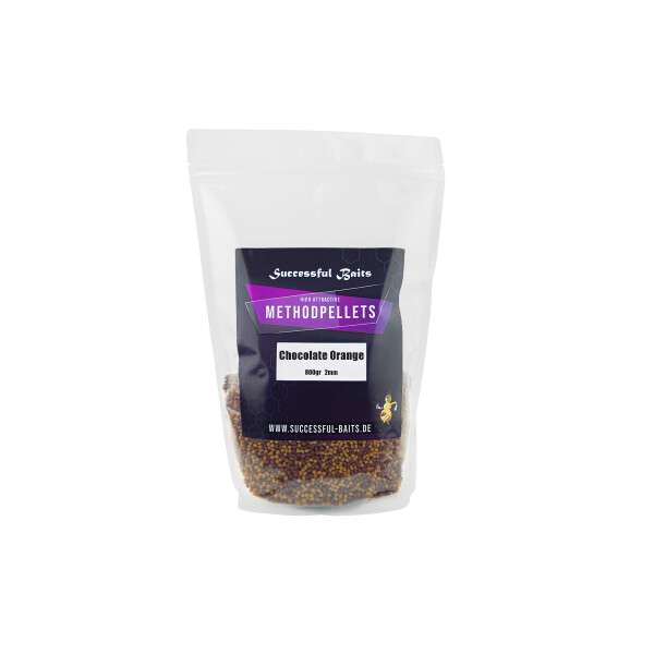 Method Feeder Pellets Chocolate Orange 4,5mm Durchmesser: 4,5mm