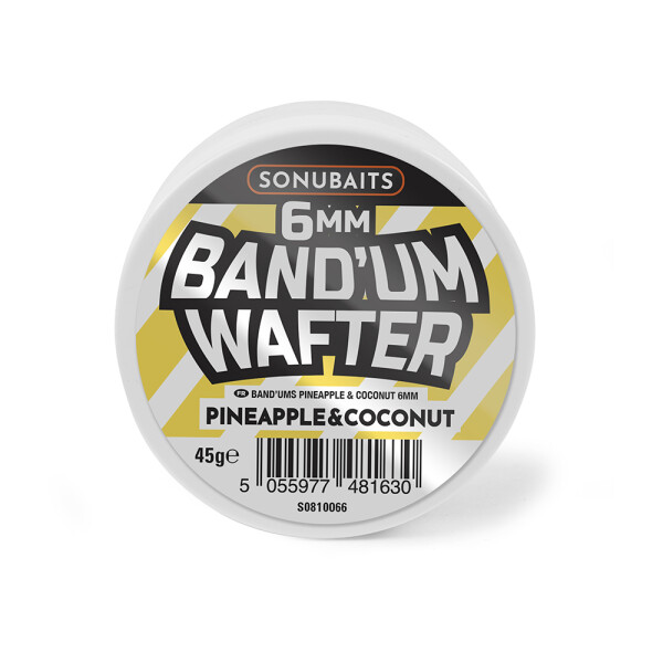 Sonubaits BandUm Wafters - 6mm Pineapple & Coconut