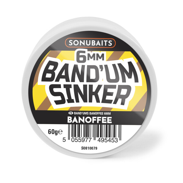 Sonubaits BandUm Sinkers Banoffee - 6mm