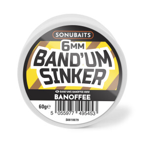 Sonubaits BandUm Sinkers Banoffee - 6mm