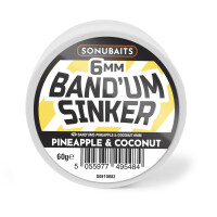 Sonubaits BandUm Sinkers Pineapple & Coconut - 6mm