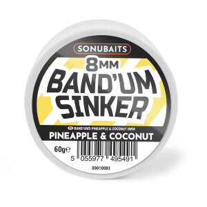 Sonubaits BandUm Sinkers Pineapple & Coconut - 8mm
