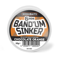 Sonubaits BandUm Sinkers Chocolate Orange - 6mm