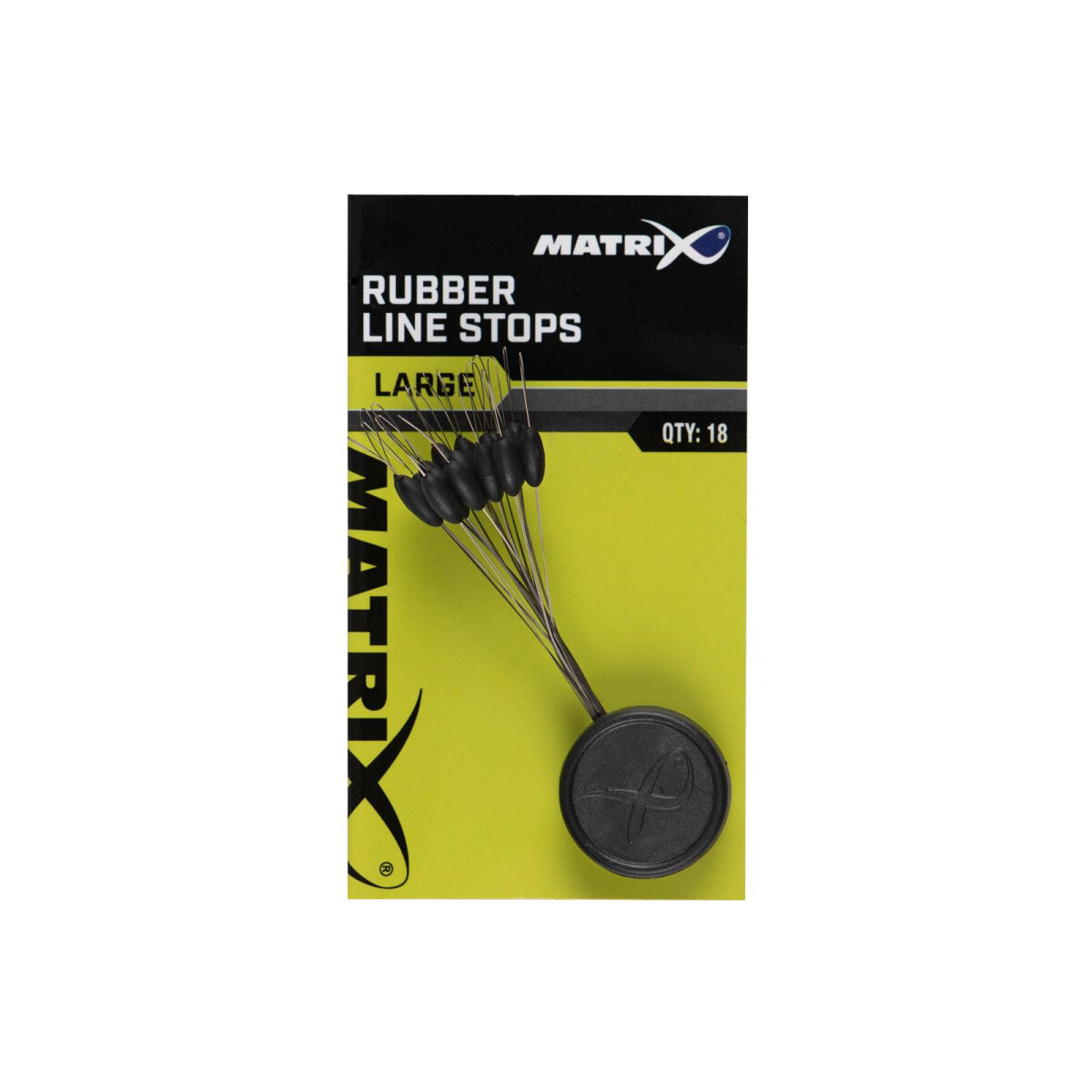 Matrix Rubber Line Stops Medium 18pcs