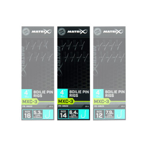 Matrix MXC-Barbless Bait Band 8 Stk. Größe: MXC-3, 14, Ausführung: 0,18mm, 4, 10cm