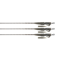 Fox Edges Naturals Submerge Lead Clip Leaders 40lb 3pcs