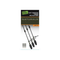 Fox Edges Tuff Tungsten Tubing Heli-Clip Rigs 3pcs