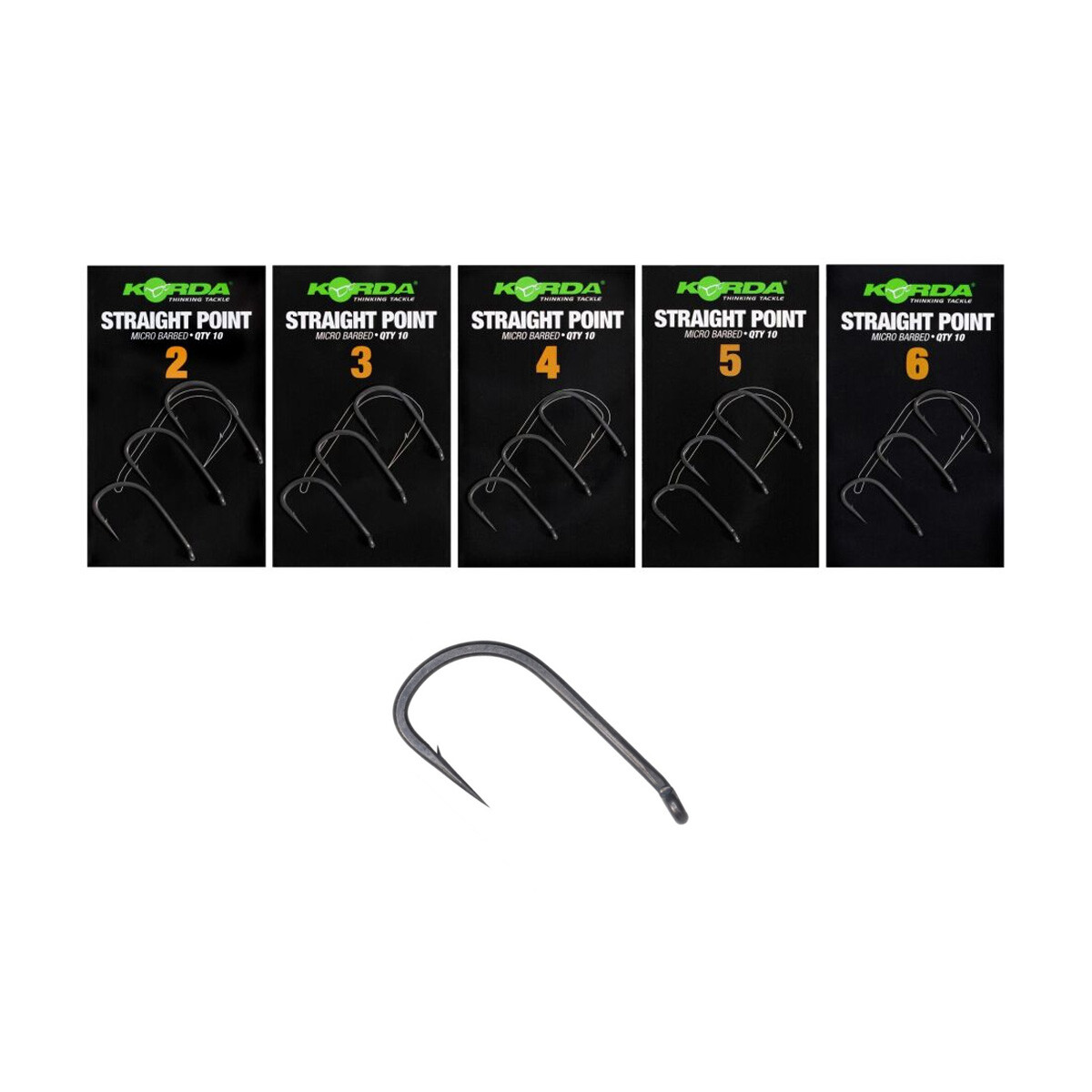 Korda Straight Point Hook box