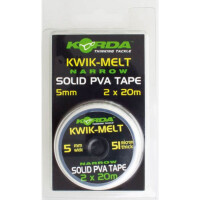 Korda Kwick Melt Solid PVA tape 2 x 20m - 5mm