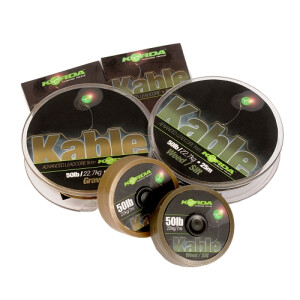 Korda Kable Tight Weave Leadcore 25m Weed/Silt