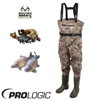 Prologic Max 5 Nylo-Stretch Chest Waders / Wathose 40/41