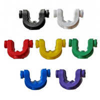 JAG - Lockdown Rod Grip Inserts Small Orange