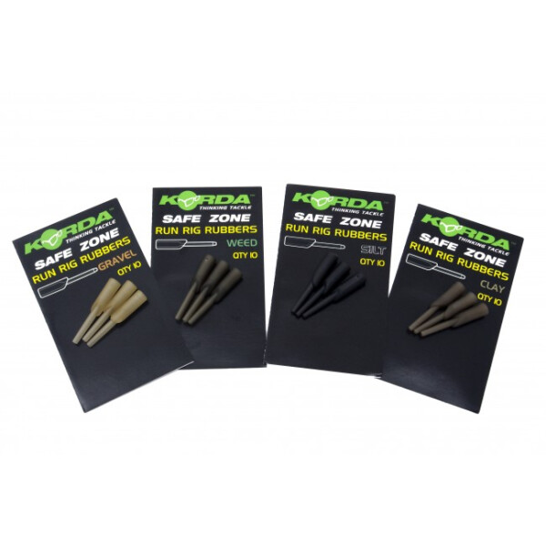 Korda Run Rig Rubbers Weed