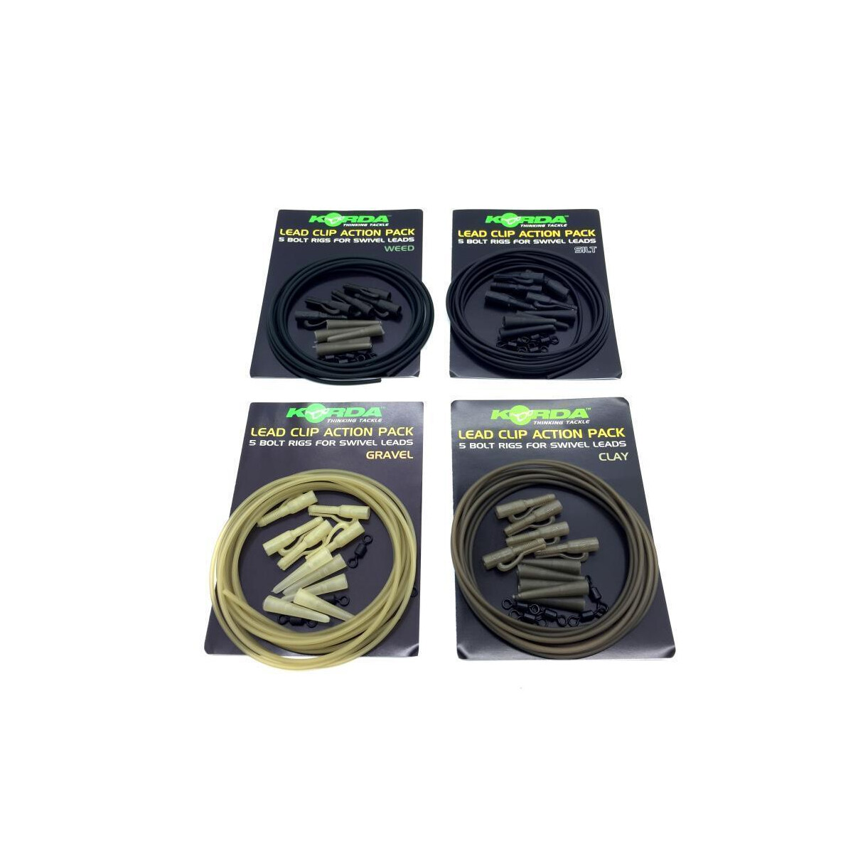 Korda Lead Clip Action Pack Clay box