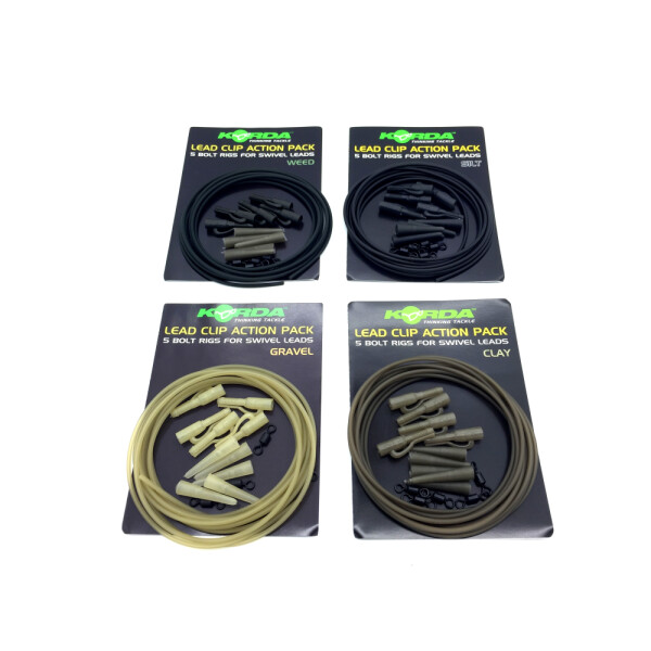 Korda Lead Clip Action Pack Weed