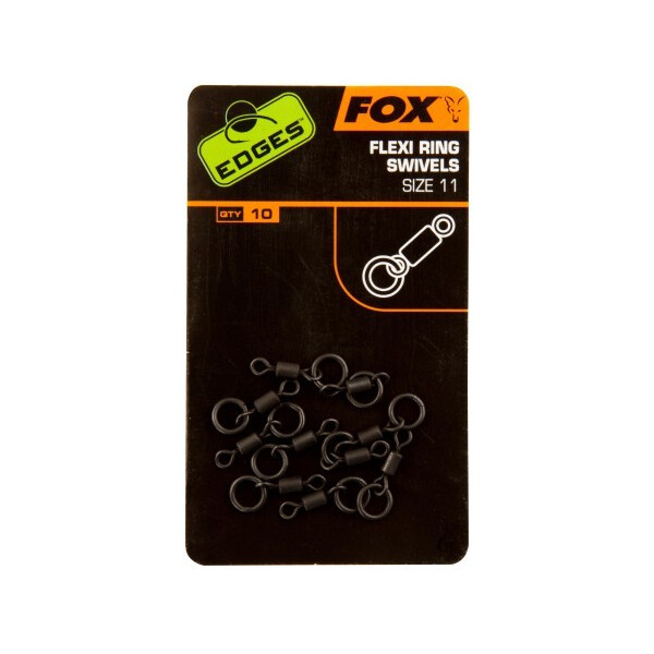Fox Edges Flexi Ring Swivel Size 11